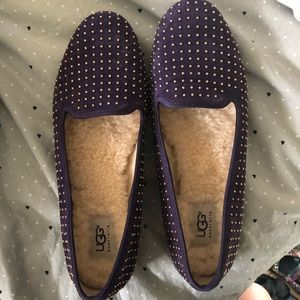 Ugg studded flats